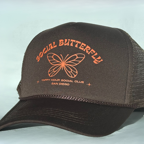 The Butterfly Sunset Social Trucker