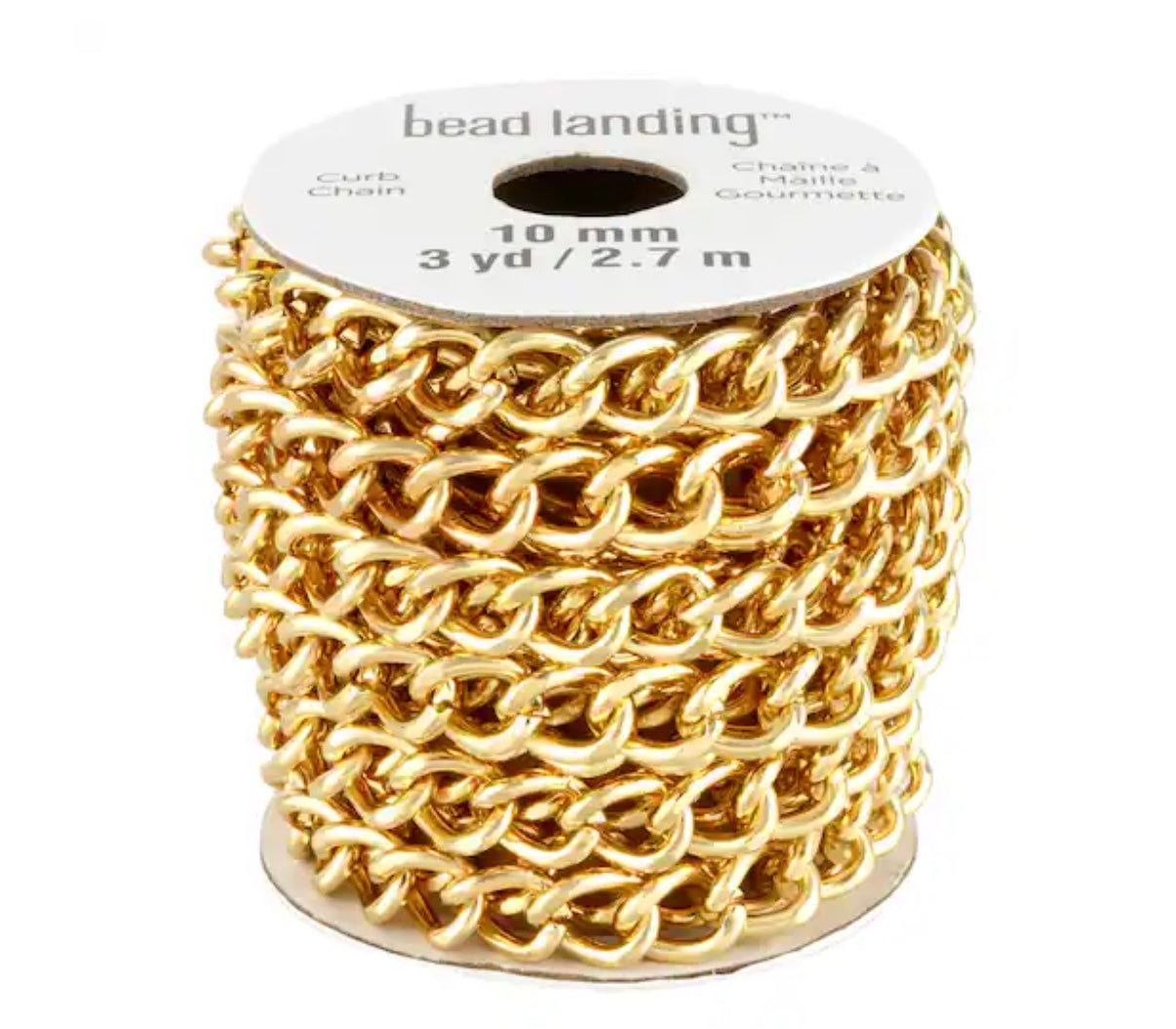 Gold Plated Curb Chain