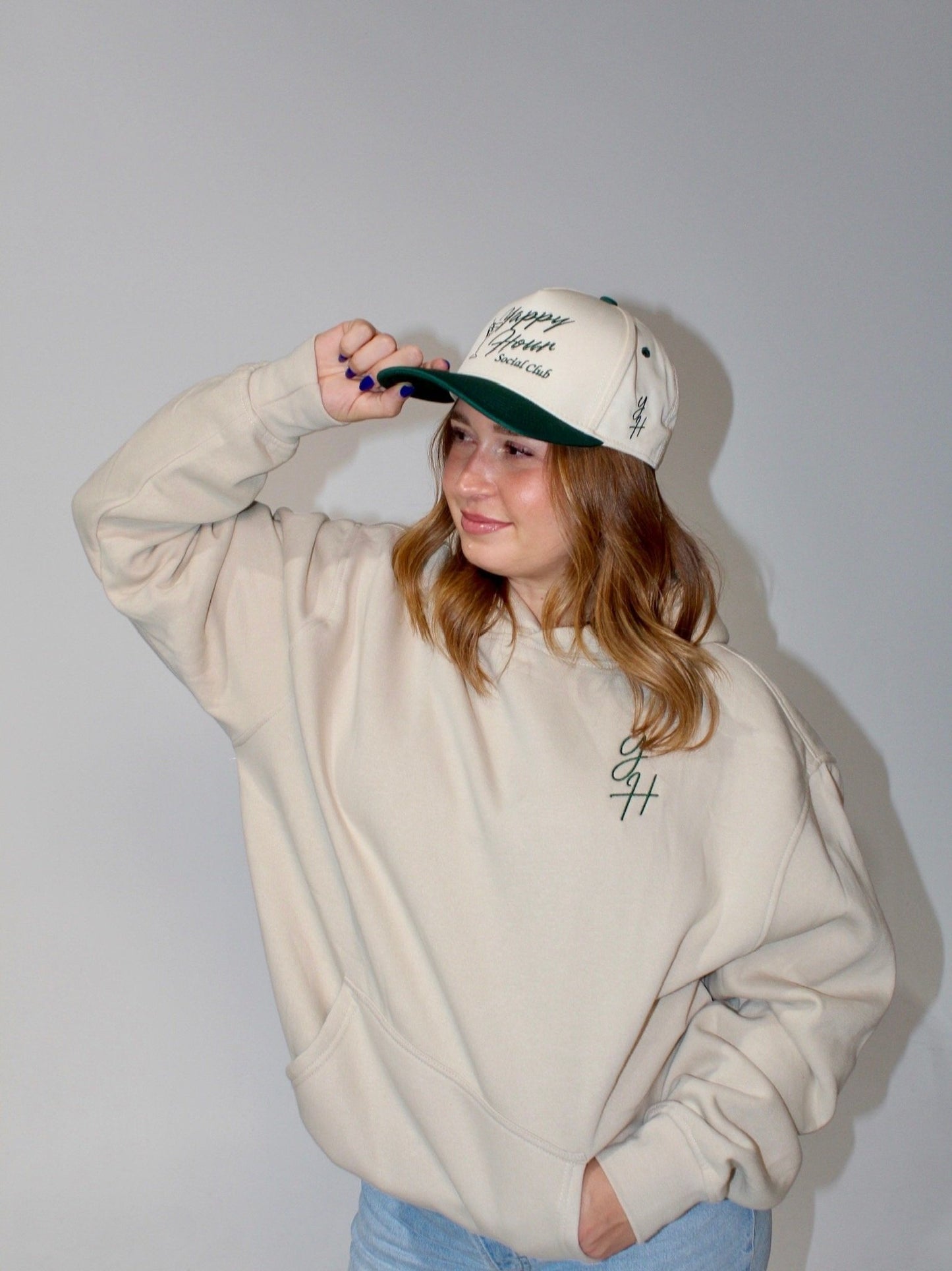 The Evergreen Tan Hoodie