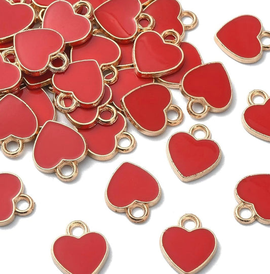 Red Heart Charm
