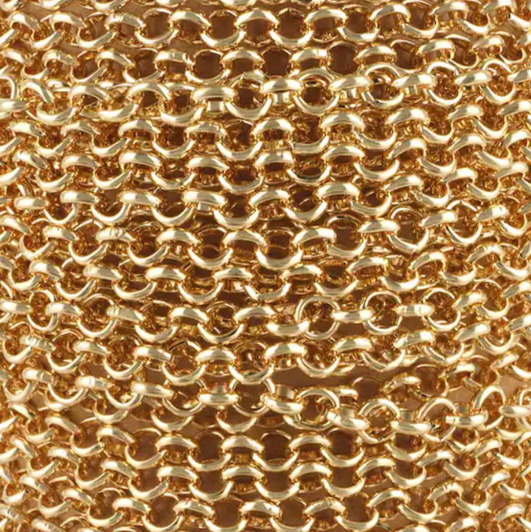 Gold Plated Cable Chain